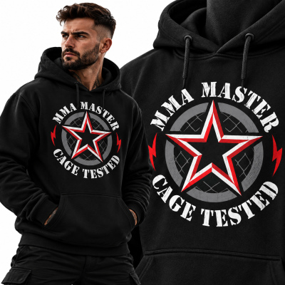 BLUZA Z KAPTUREM SPORTY WALKI  MMA MASTER